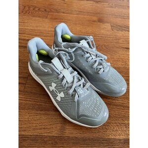 New Under Armour Yard Low Metal Basebball Cleats-3025592-100, SZ 6.5